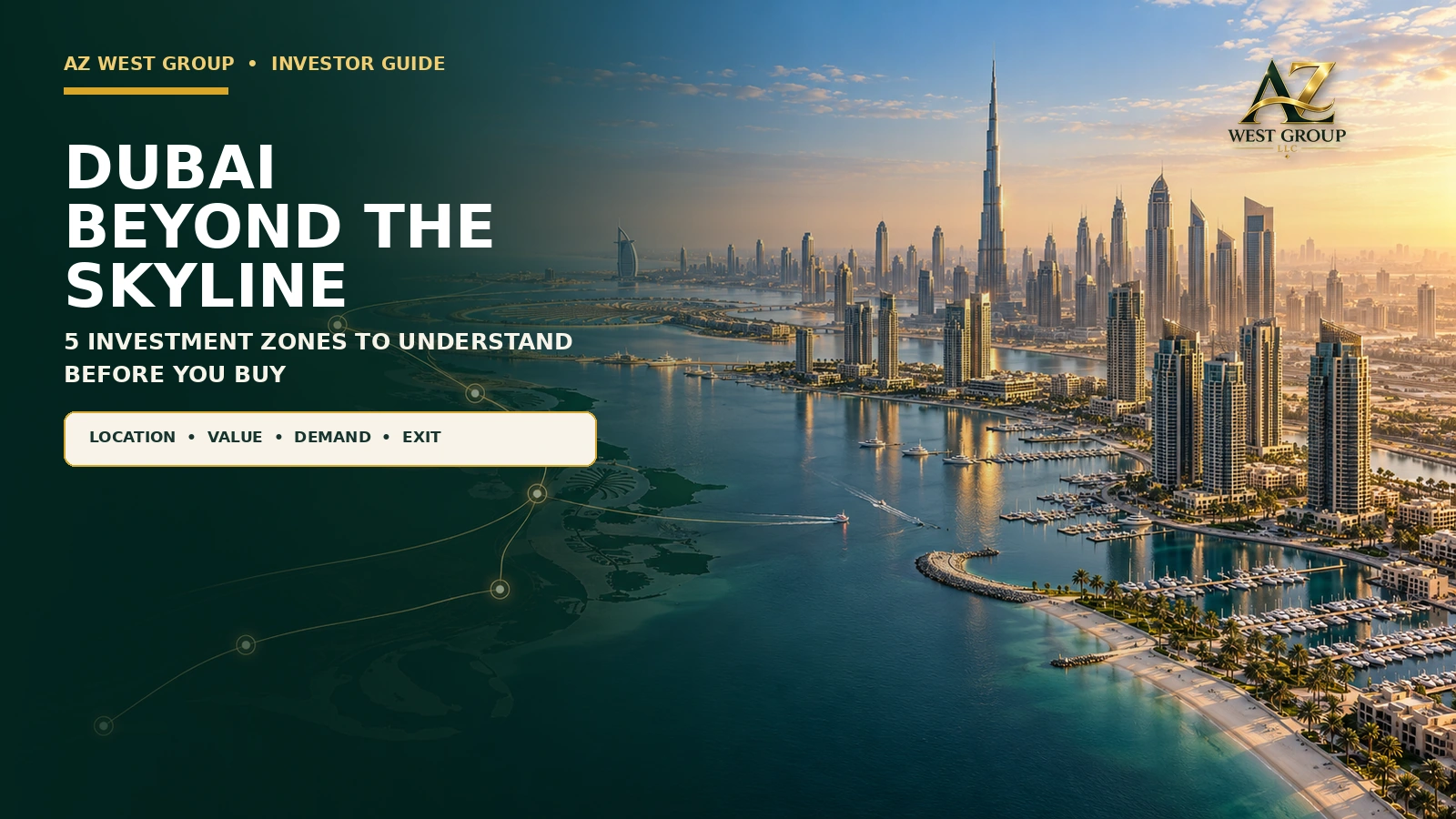 Dubai Beyond the Skyline: Five Investment Zones to Understand Before You Buy